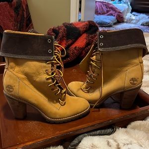 Timberland women’s high heeled boots